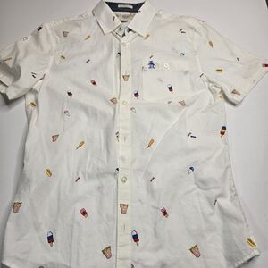 Penguin White Shirt‎ with Colorful Print